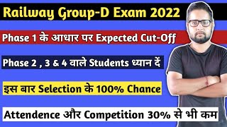 इस बार Selection के 100% Chance | Railway Group d competition level 2022 | RRB Group d cut off 2022