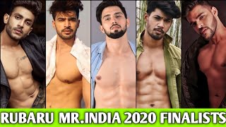 RUBARU MR. INDIA 2020 - FINALISTS