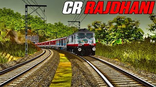 22221 CSMT - NZM PUSH PULL RAJDHANI EXPRESS OVERTAKING 12117 GODAVARI EXPRESS AT KASARA!!!