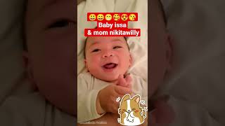 ketawa ngakak baby issa#nikitawilly#anakartis#ganteng#anakpintar#sultan #lucungakak#bayigemes #haha🥰