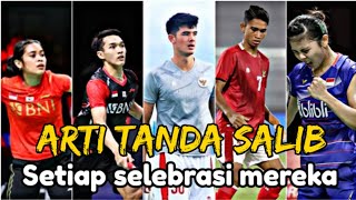 Salut!! Selebrasi Tanda Salib Para Atlet Katolik Indonesia yg Bangga Dengan Imannya