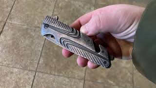 brutal edc knife