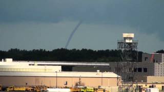 Water Spout Near CLE Airport Cleveland, Ohio