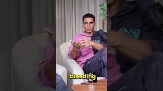 AKSHAY KUMAR  Talks about wierd fans during podcast #shorts