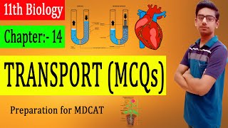 Chapter#14 | Transport | MCQs | 11th Biology | Preparation for MDCAT