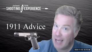 Best 1911 Pistol Advice from Shepard Humphries