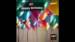 #007 Happy Birthday // Verklookfiedeln