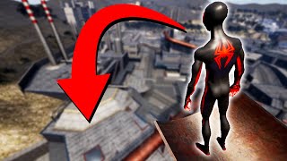 MILES MORALES DOES PARKOUR IN SKATE 3?! (Rooftops & Alleys)