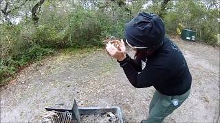 Primitive Fire Starting w/ Jeanettecentaur and Ryan RockportKayak