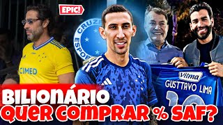 🔥💣BOMBA: BILIONÁRIO VAI INVESTIR JUNTO COM O PEDRINHO NO CRUZEIRO?