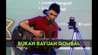 PENONTON PECAH...!!! Bukan Rayuan Gombal cover by Adlan - "Musisi Jogja  Project"