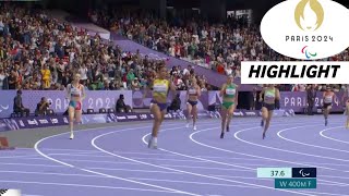 Paralympic Athletics Women's 400m T13 Final Highlights 2024 | Soares Sprints Won Gold Medal