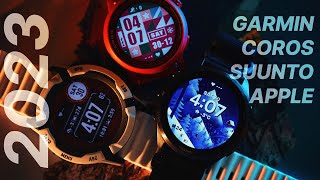 Лучшие Устройства 2023 - Спортивные Часы, Автономность, Цена и Качество - Garmin Suunto Coros Apple