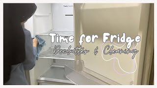 Fridge Declutter & Cleaning • Easy Kek Batik Recipe | Aktiviti Before Hari Raya 2023 🌷✨