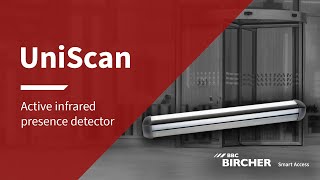 UniScan | Active infrared presence detector for automatic doors | BBC Bircher Smart Access