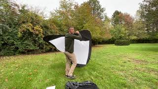 Outdoor Movie Kit – Unpacking the equipment