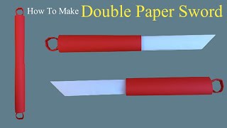 How To Make a Paper Knife | Paper Weapons | Paper Dagger