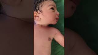 just now delivered female baby #cute sucking #viral short#