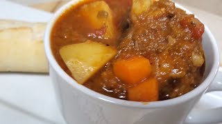 Oxtail Stew | Ragoût à la queue de boeuf