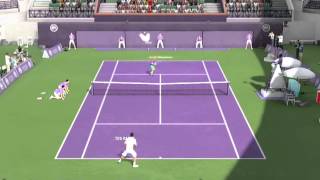 Career Mode Tournament - EA Grand Slam Tennis 2 - PS3 Fitness