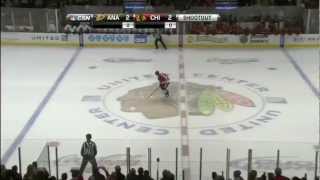 Anahiem Ducks vs Chicago Blackhawks Full Shootout 2/12/13