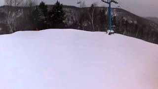 First Tracks in Fresh Powder!