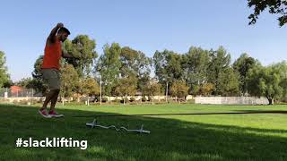 Slacklifting Balance Challenge With Billy Candelaria Featuring Zen Monkey Slacklines