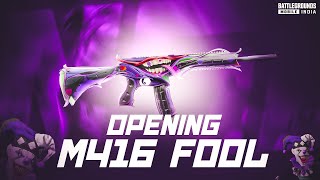 FOOL M416 CRATE OPENING | NEW CUSTOM CRATE PUBG/ BGMI