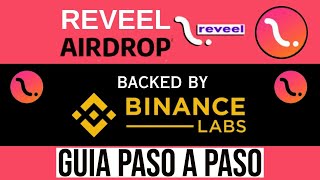 REVEEL AIRDROP en BINANCE LABS 🎁 GANA tokens GRATIS PASA a PASO