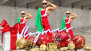 🎄VLOGMAS 2022🎅🏾 | PUTTING UP THE CHRISTMAS TREE🎄+ BEHIND THE SCENES OF MY VLOGMAS INTRO😜🤍❤️💚