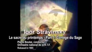 Boulez conducts Stravinsky - The Rite of Spring [Part 2/4]