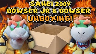 Sanei 2009 Bowser Jr & Bowser Plush Unboxing!