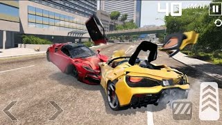 BeamNG Drive Realistic Freeway Crashes#5 TOTAL Impact