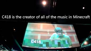 Minecon 2013 - Creator of all Minecraft music C418 - Quick Video -11-2-2013