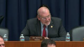 Griffith Questions Witnesses at Energy Subcommittee Hearing on the Importance of US LNG Exports