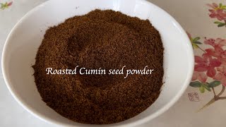 How to roast cumin seeds