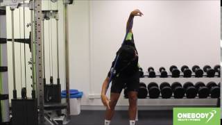 Thoracic - Bent over Rotation with Pole