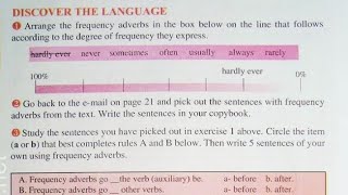 شرح دروس وحلول تمارين الكتاب المدرسي لغة انجليزية لتلاميذ الاولى ثانوي الصفحه 22مع كتابة التقرير