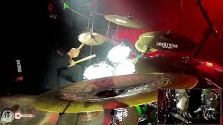 AKHLYS-Incubatio-Evan Knight. Live in USA 2022 (Drum Cam)