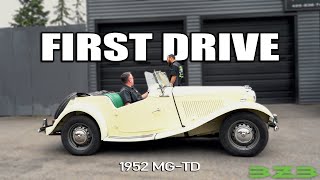 MG-TD | First Drive in 54 YEARS!