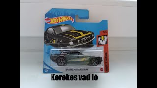 Unboxing: Hot Wheels - '67 Ford Mustang Coupe (HUN)