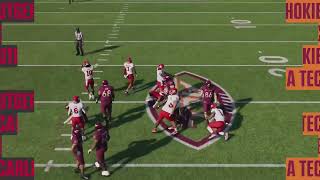 College Football 25  Virginia Tech vs Rutgers  2024 Gameplay PS5