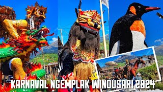 Wonderful Indonesia - KARNAVAL NGEMPLAK WINDUSARI 2024 Full arak-arakan ogoh-ogoh raksasa