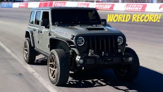 Fastest Jeep Wrangler Rubicon 392 Ever (Drag Race)