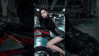 [4K] AI ART LOOKBOOK AMAZING COLLECTION‐Asian The Beautiful Neo Racing Sexy Girl #shorts