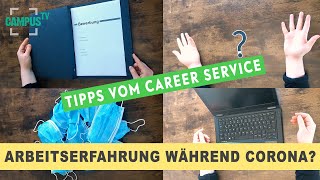 Arbeitserfahrung sammeln während Corona? - Campus TV Uni Bielefeld