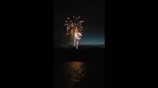 Red Deer's 150th Birthday fireworks - Canada Day 2017