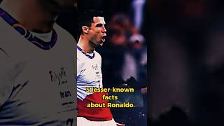 5 Lesser - Know Facts about Ronaldo #cristianoronaldo #football #shorts