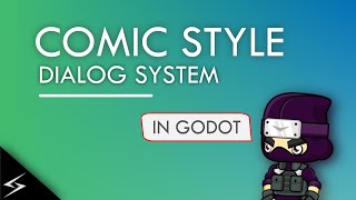 Comic Style Dialog system in GODOT | Godot tutorial