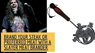 Brand Your Steak Or Preferred Meat With A SLAYER Meat Brander